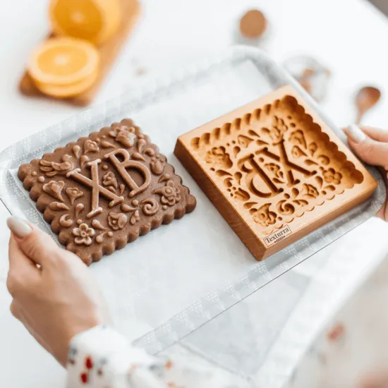 Пряничная форма Пасхальная хохлома