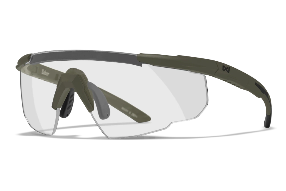 Очки 308G Wiley X Saber Advanced (Frame: OD Green, Lens: Clear + Grey + Rust)