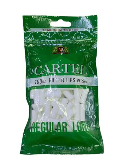 Фильтры для сигарет "Cartel" 8мм Regular Long 100шт