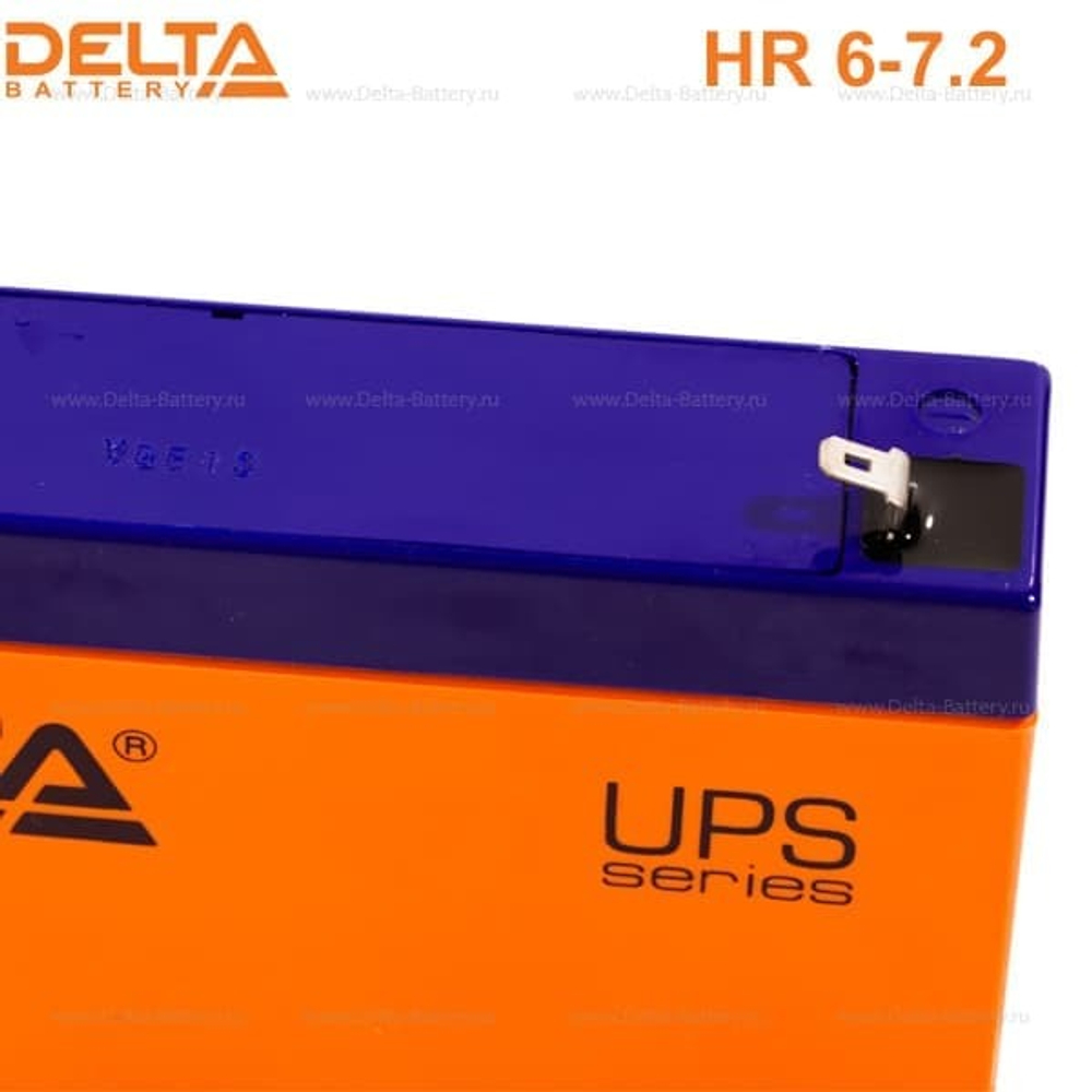 Аккумуляторная батарея Delta HR 6-7.2 (6V / 7.2Ah)