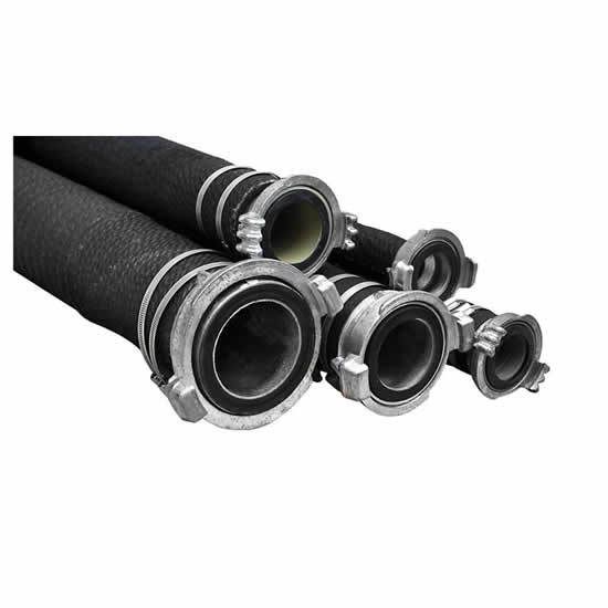 Рукав напорно-всасывающий гофрированный 125мм/4м с ГРВ-125