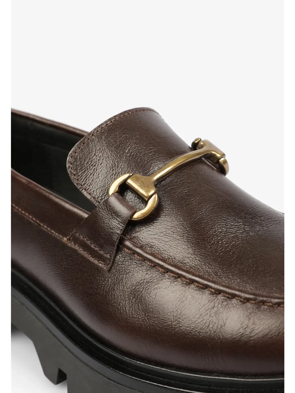 Мокасины на тракторной подошве