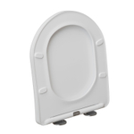 Сиденье для унитаза  WAVE PRIME дюропласт, микролифт, БЕЛЫЙ глянец