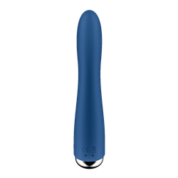 Вращающийся вибратор Satisfyer Spinning Vibe 1, голубой
