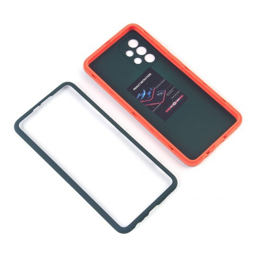 Чехол 360 для Samsung Galaxy A52 5G, 012747 Красный