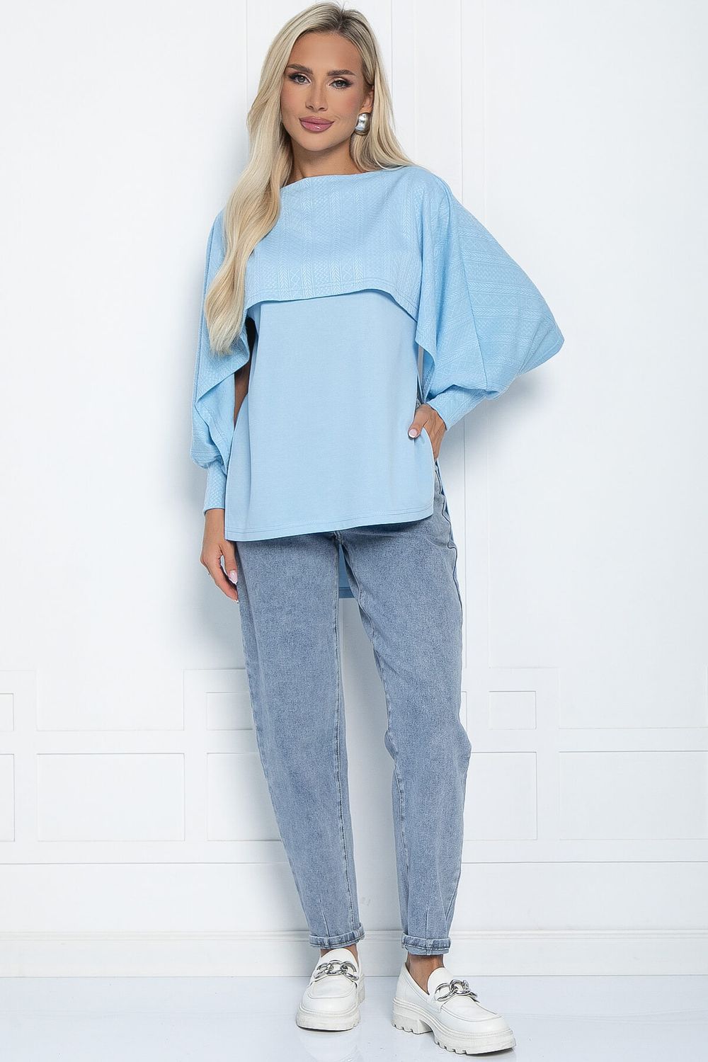 Джемпер Элли (голубой) Б11197 LT Collection