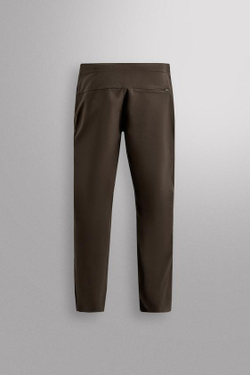 ZARA БРЮКИ ИЗ ВЫСОКОТЕХНОЛОГИЧНОЙ ТКАНИ, КОРИЧНЕВЫЙ