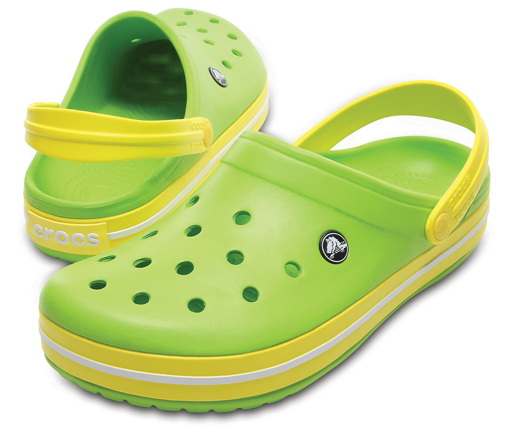 Сабо Crocs Crocband Volt Green / Lemon