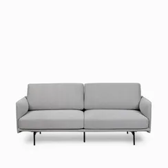 Двухместный диван Bebe 185 см, серый
