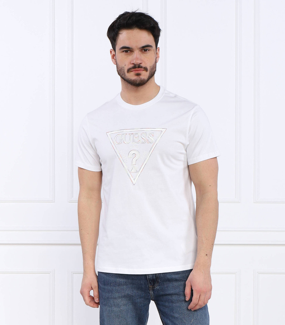 футболка moisey GUESS - белый(M3RI15 K8FQ4)