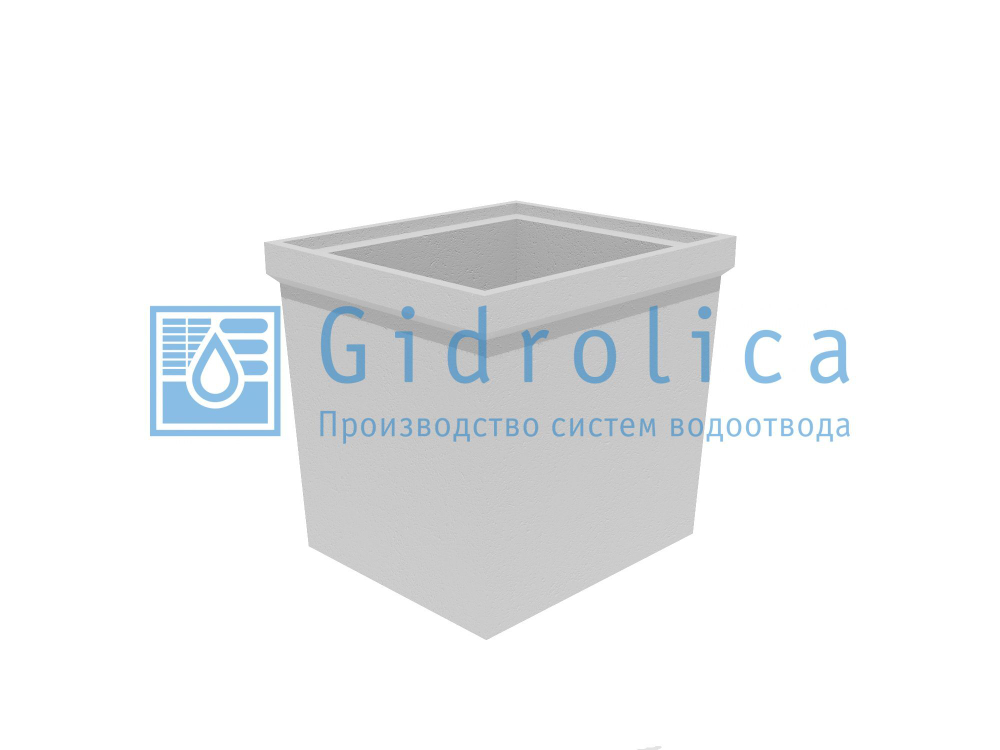 Пескоулавливающий колодец бетонный (СО-300мм), промежуточная часть ПКП 56.49(30).52