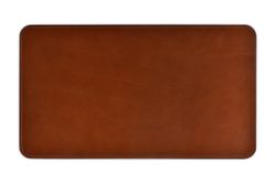 коврик из кожи full grain toscana tan