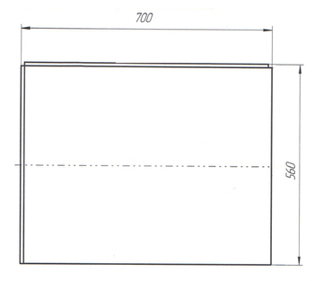 Панель боковая FLAT 70 R