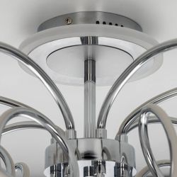 Citilux SALMA SMART CL224A171 RGB LED Умная люстра Хром