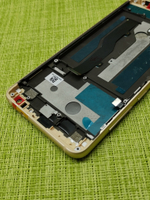 ZTE Blade V9 Дисплейный модуль с тачскрином)+ шлейф кнопок громкости и включения (в рамке) (ORIG-SP)