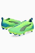 Бутсы Puma Ultra 5 Pro FG/AG Junior - зеленый