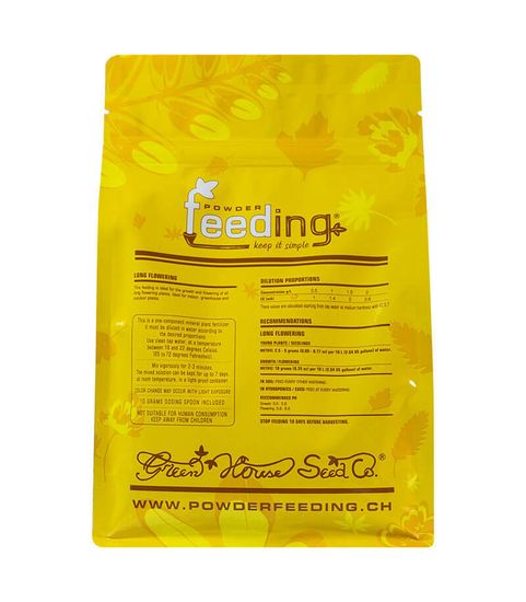 Удобрение минеральное Green House Powder Feeding Long Flowering 1 кг