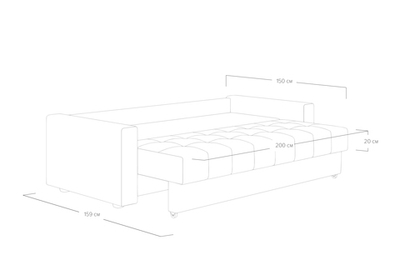 Диван Megapolis
