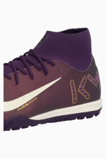 Сороконожки Nike Zoom Mercurial Superfly 10 Academy Mbappe TF - фиолетовый