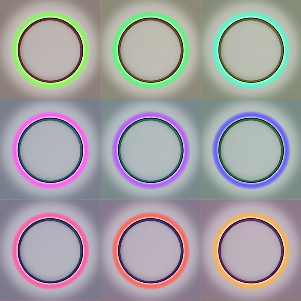 Citilux ETALON CL750321R LED RGB Светильник с пультом Чёрный+Золото