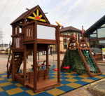 Модуль песочница ладушки с подиумом Выше Всех