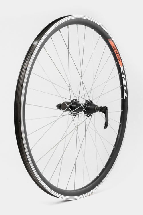 Колесо заднее 26 TRIX алюминий черный касс. 8-10 ск. эксц. черный спица черный 11966