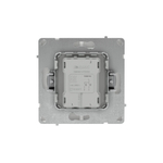 Кнопка двухклавишная, KANT, белая магнолия