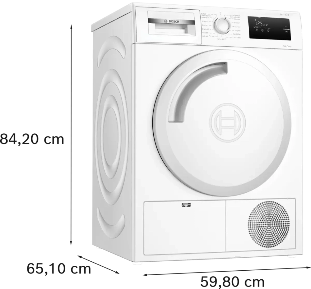 Сушильная машина Bosch WTH830L5SN