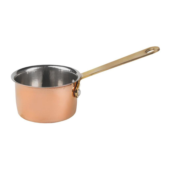 Соусник кокотница для подачи 80 мл d5 см h2,5 см Copper нерж. цвет медь P.L. Proff Cuisine