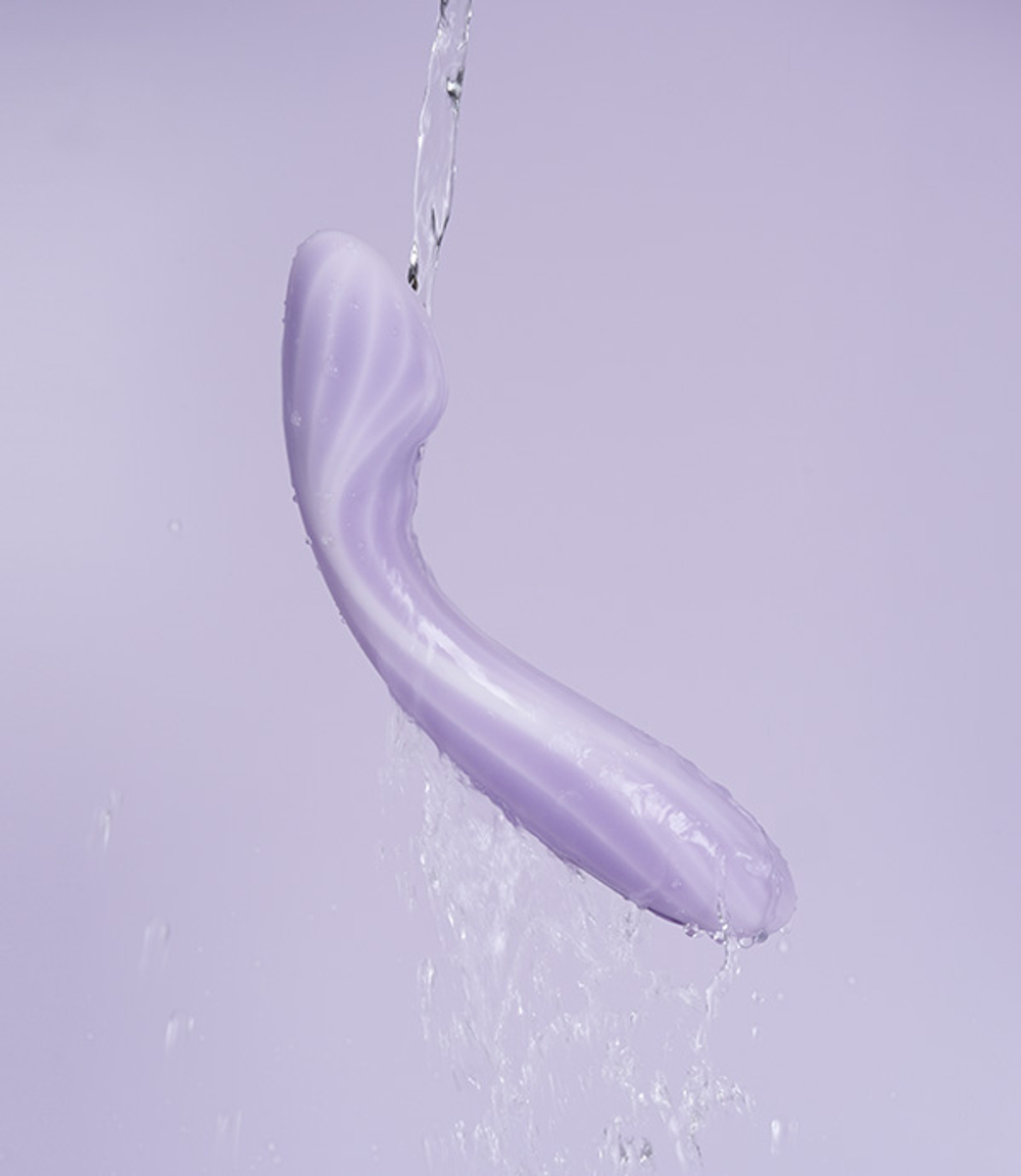 Интерактивный вибратор 21см для стимуляции точки G Svakom Margot App-Controlled Dual Motor G-Spot Vibrator SA614A