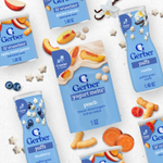Gerber, Lil' Crunchies®, запечённый злаковый снек, для детей от 8 месяцев, томат, 42 г (1,48 унции)