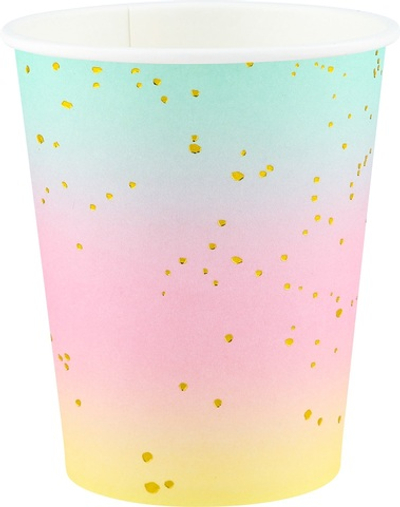 Стаканы, Нежная радуга, 250 мл, 6 шт.