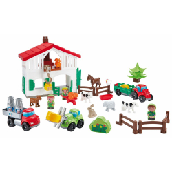 Ecoiffier Abrick - Набор кирпичей Super Farm 302148 / артикул   302148  / GTIN 3280253021480