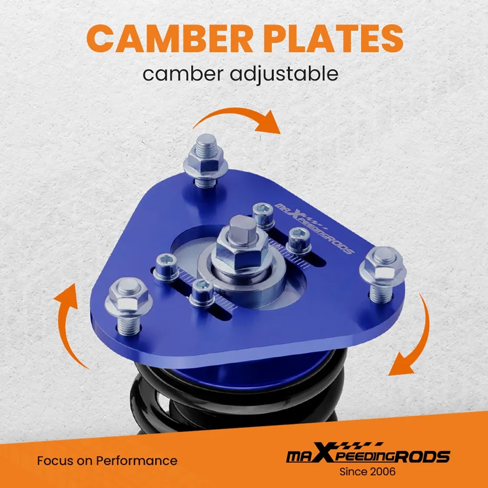 Suspension Coil Struts Tuning Coilovers Kits ApplicationCompatible compatible for Toyota Corolla 9th Gen. (E130) 2003-2008 USA and other markets lowering kit