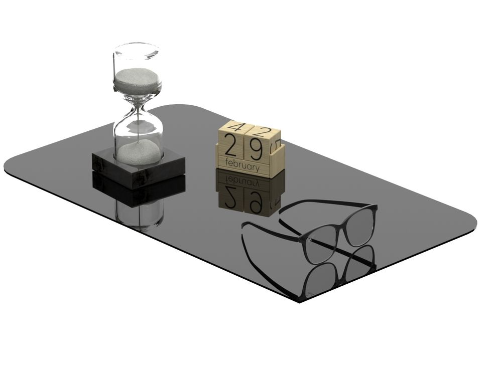 Черный глянцевый акрил 3мм