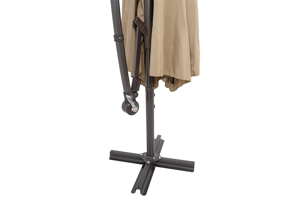 Зонт Парма, 3000мм, с вент. куполом, бежевый