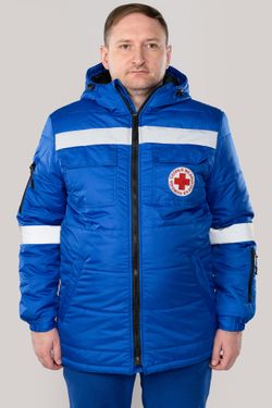 Куртка утепленная мужская Скорая Помощь MedicLine (Dewspo)