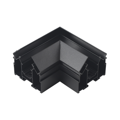 Угол соединительный для встраиваемого магнитного трека в натяжной ПВХ потолок Crystal Lux CLT 0.234 01 BL