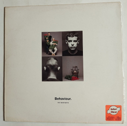 Винтажная виниловая пластинка LP Pet Shop Boys Behaviour (Spain 1990)