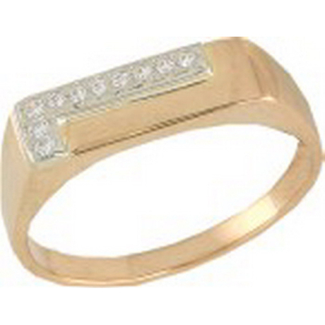 Кольцо из золота 585 пробы с Фианит