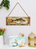 Декор на стену "Окунь" 50*17 см
