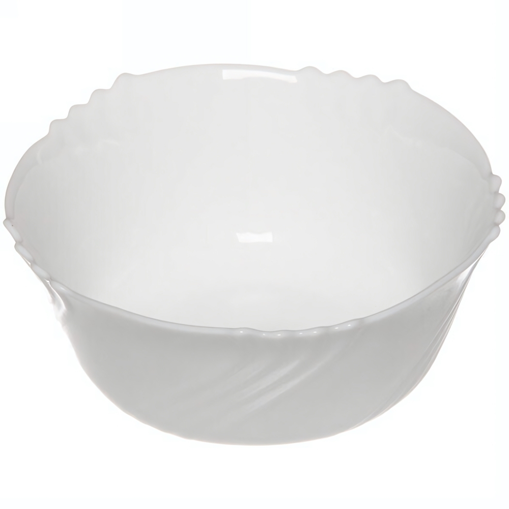 Салатник «White magic» 500мл стеклокерамика 13,5*5,7см Фестоны