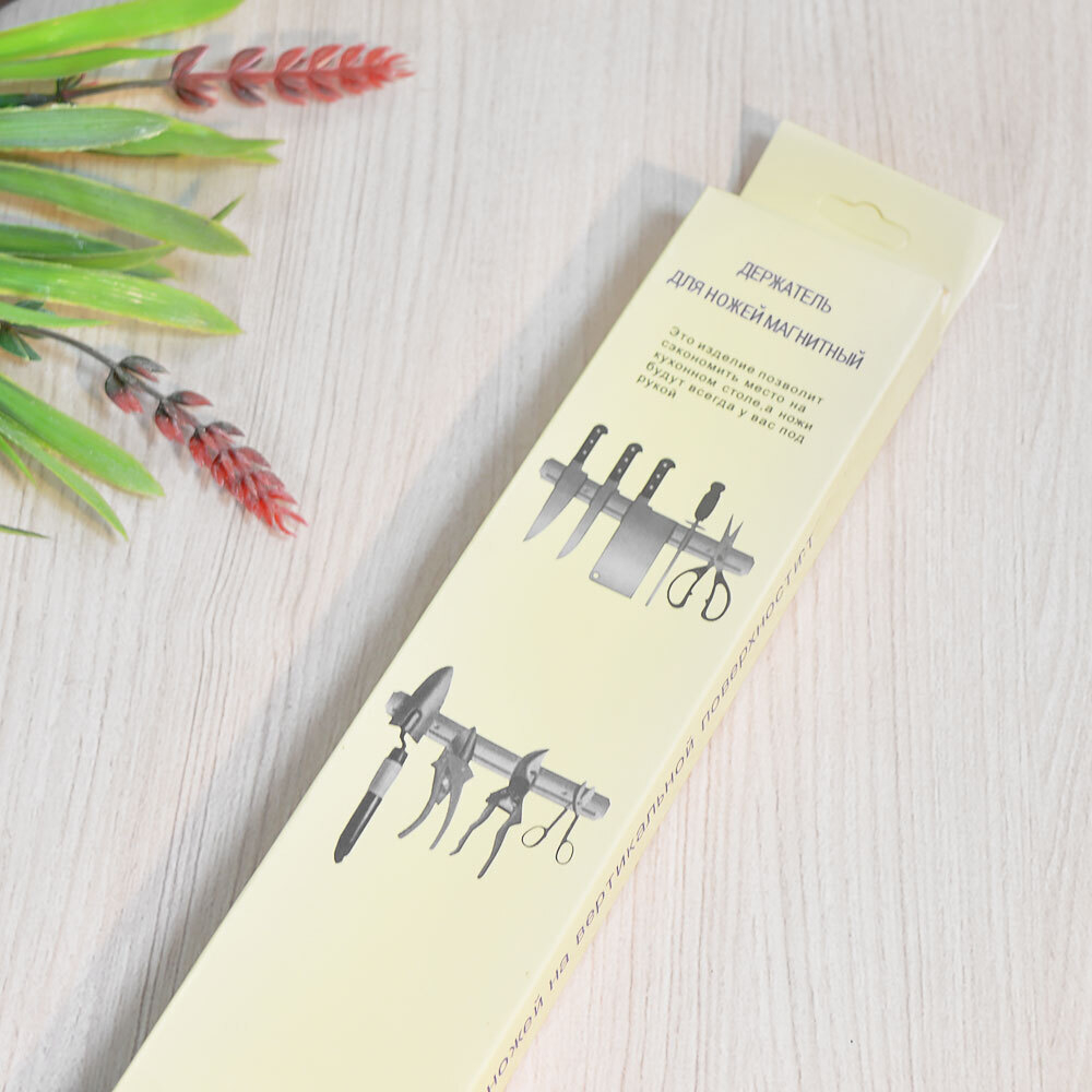 Держатель для ножей магнитный 32*4,5см