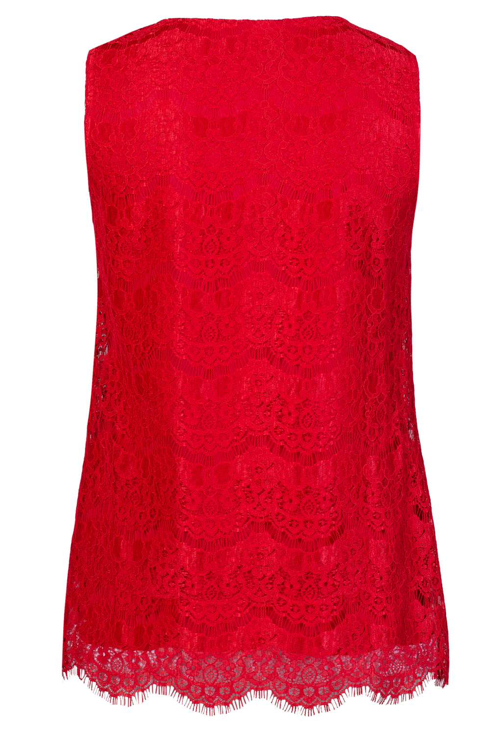 Майка женская 3372зп, красный #177Ка173372зп