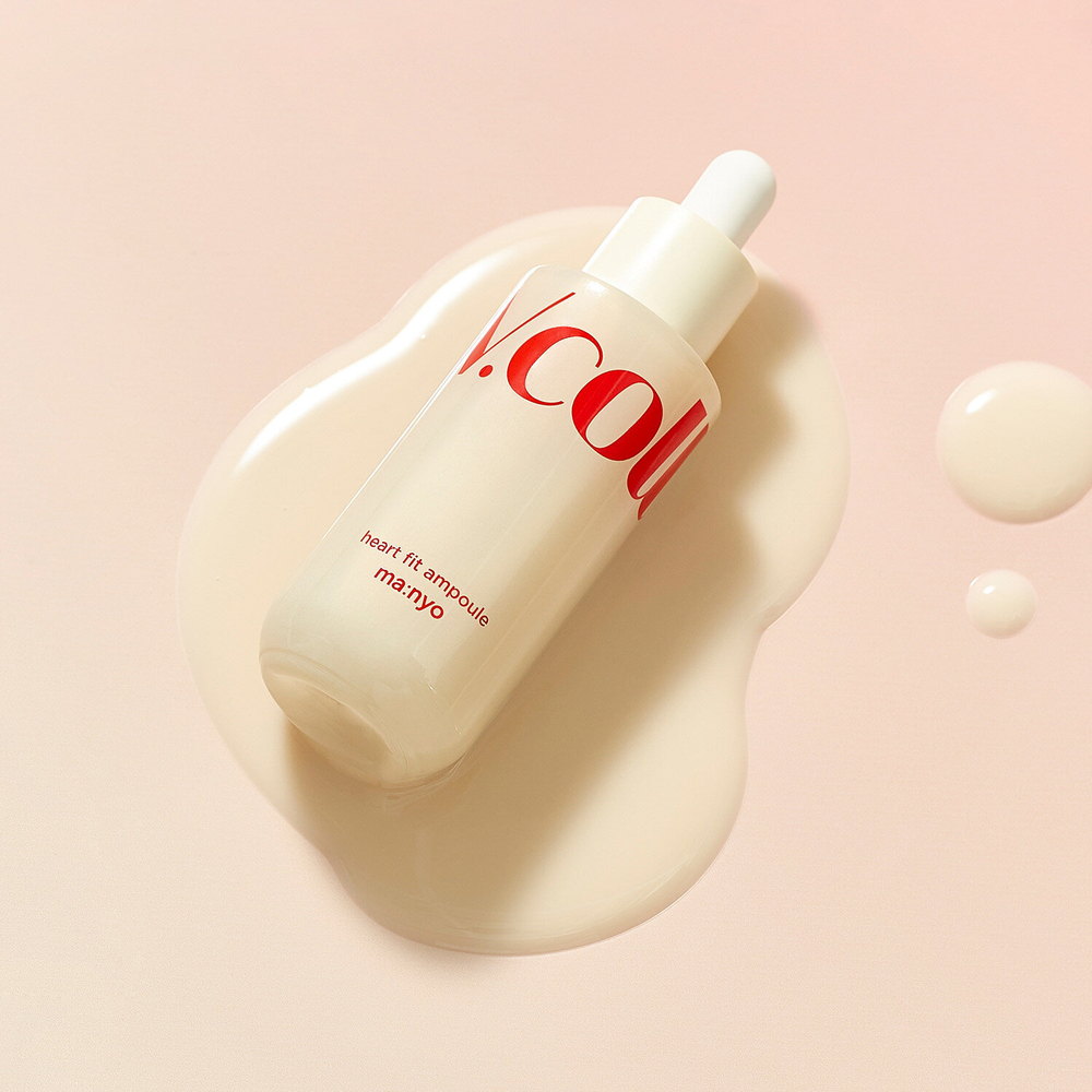 Укрепляющая ампула на основе растительного коллагена Manyo VCollagen Heart Fit Ampoule 50мл