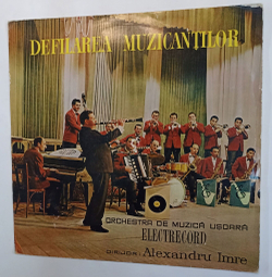Винтажная виниловая пластинка Orchestra Electrecord Dirijor Alexandru Imre Muzica De Dans Interpretata De Orchestra (Romania)