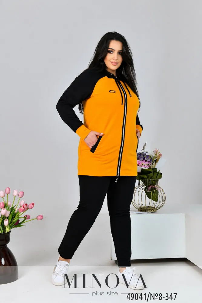 Костюм 8-347-горчица Minova