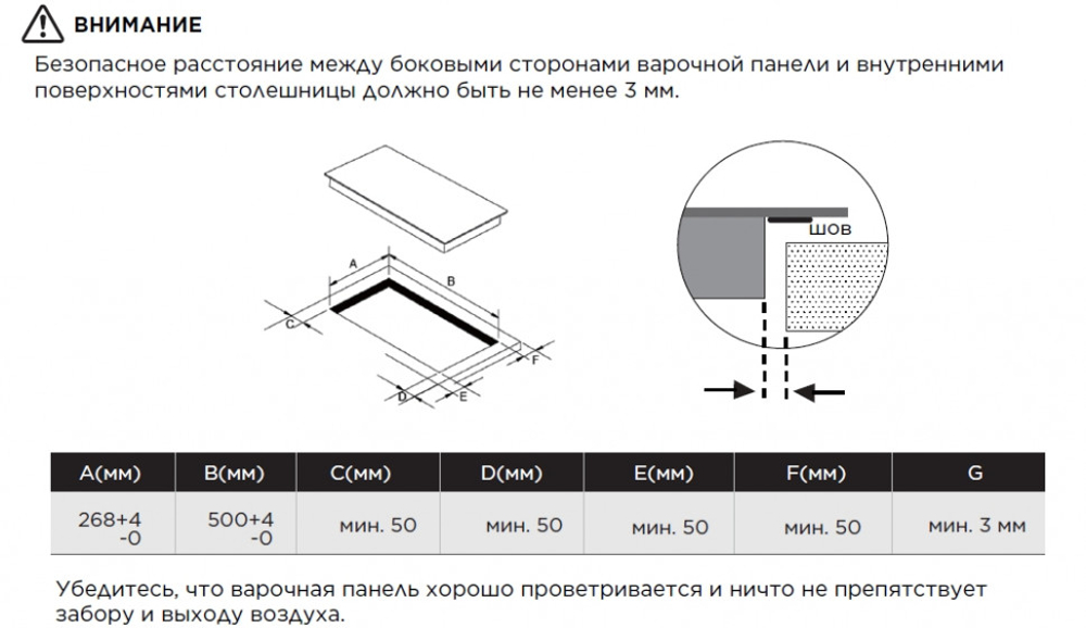 Варочная панель Midea MIH32707 индукционная