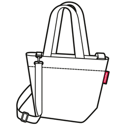 Сумка shopper xs fifties black