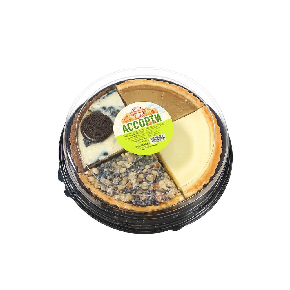 Пирог Ассорти Гламур продукт 4 кусочка